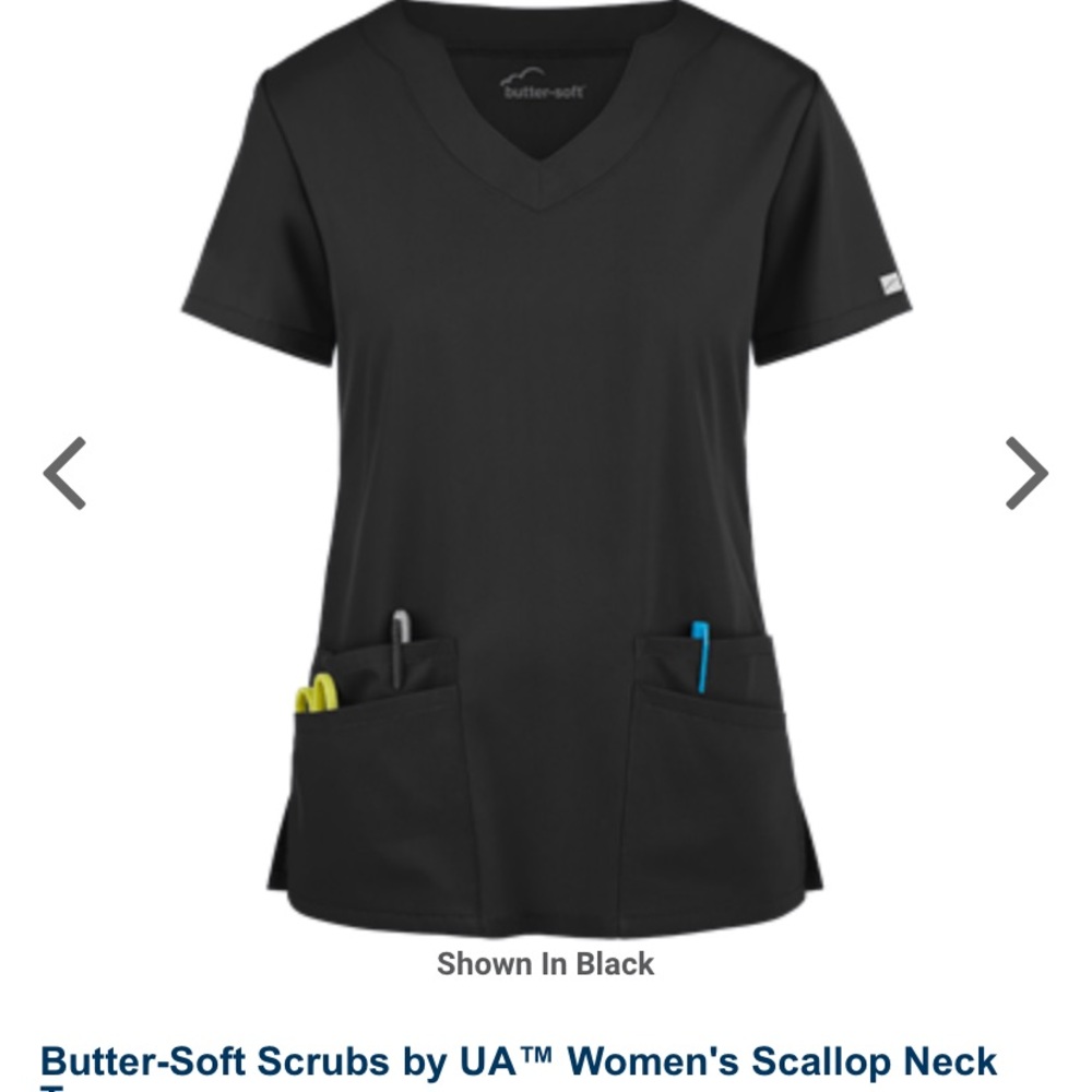Butter-Soft Scrubs by UA™ Women's Scallop Neck